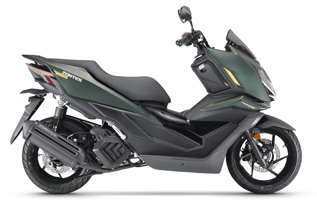 Zontes 125 x vista lateral