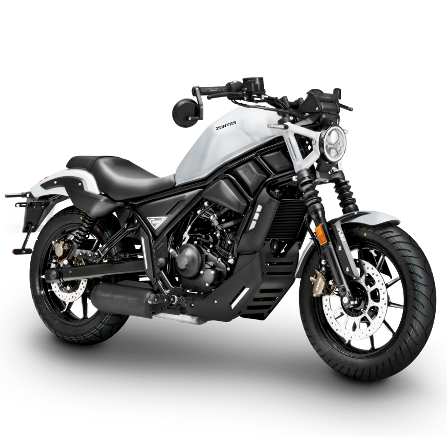 Cliente con su Zontes C2 125