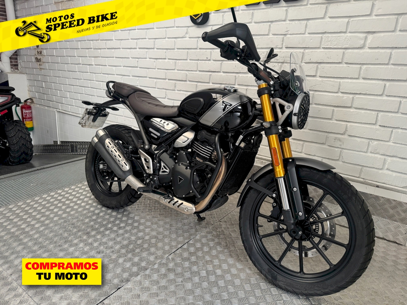 Triumph Scrambler 400 X de ocasión en Madrid - imagen 3