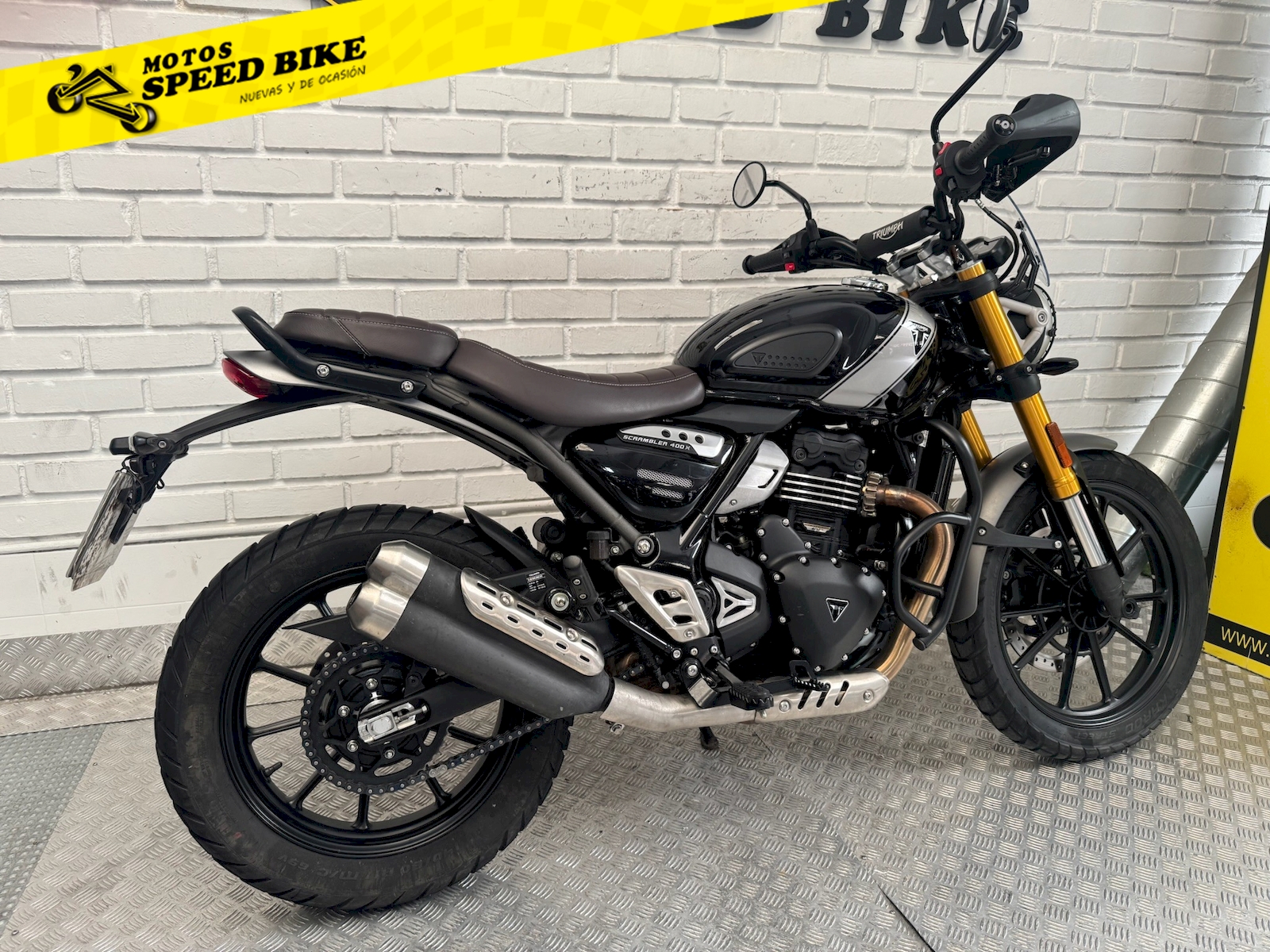 Triumph Scrambler 400 X de ocasión en Madrid - imagen 5